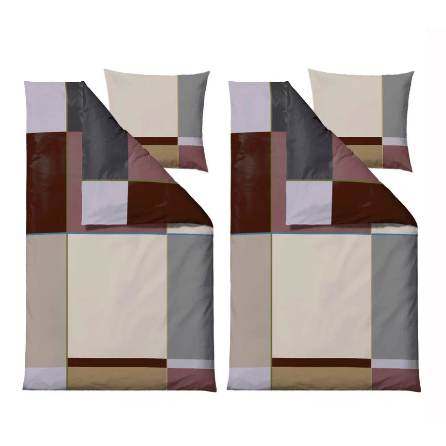 Södahl Seng Colour Block Rosewood SAMPAK